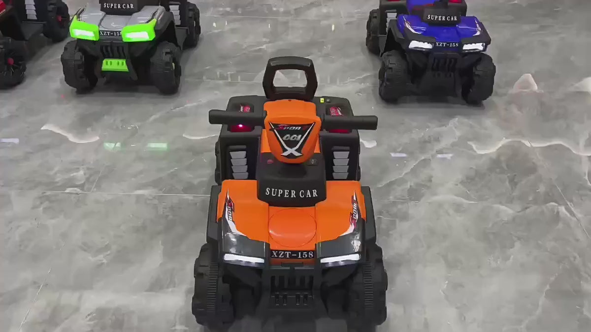 Komfort Mini Electric Quad Bike for Kids with Lights & Sounds