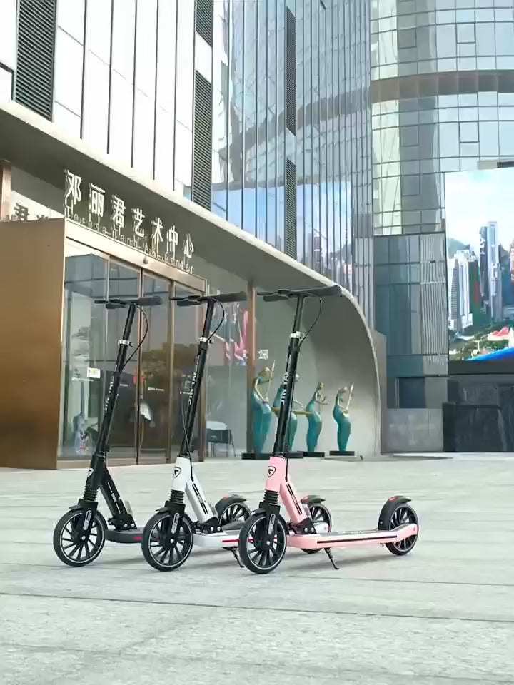 Foldable 2-Wheel Scooter for Kids & Adults – Ages 5–15 Years