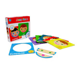 Expressing Emotions Associative Puzzle – 6 Boards, 18 Pieces Educational Game