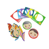 Expressing Emotions Associative Puzzle – 6 Boards, 18 Pieces Educational Game