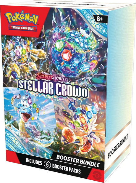 Pokemon TCG: Scarlet & Violet - Stellar Crown Booster Bundle - 6 Packs
