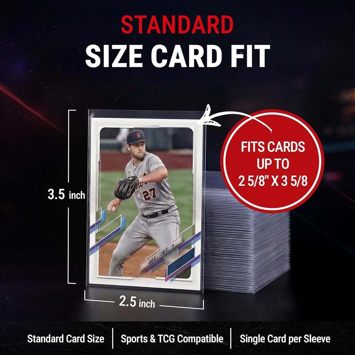 Ultra Pro Clear Standard Trading Card Sleeves (100 Count)
