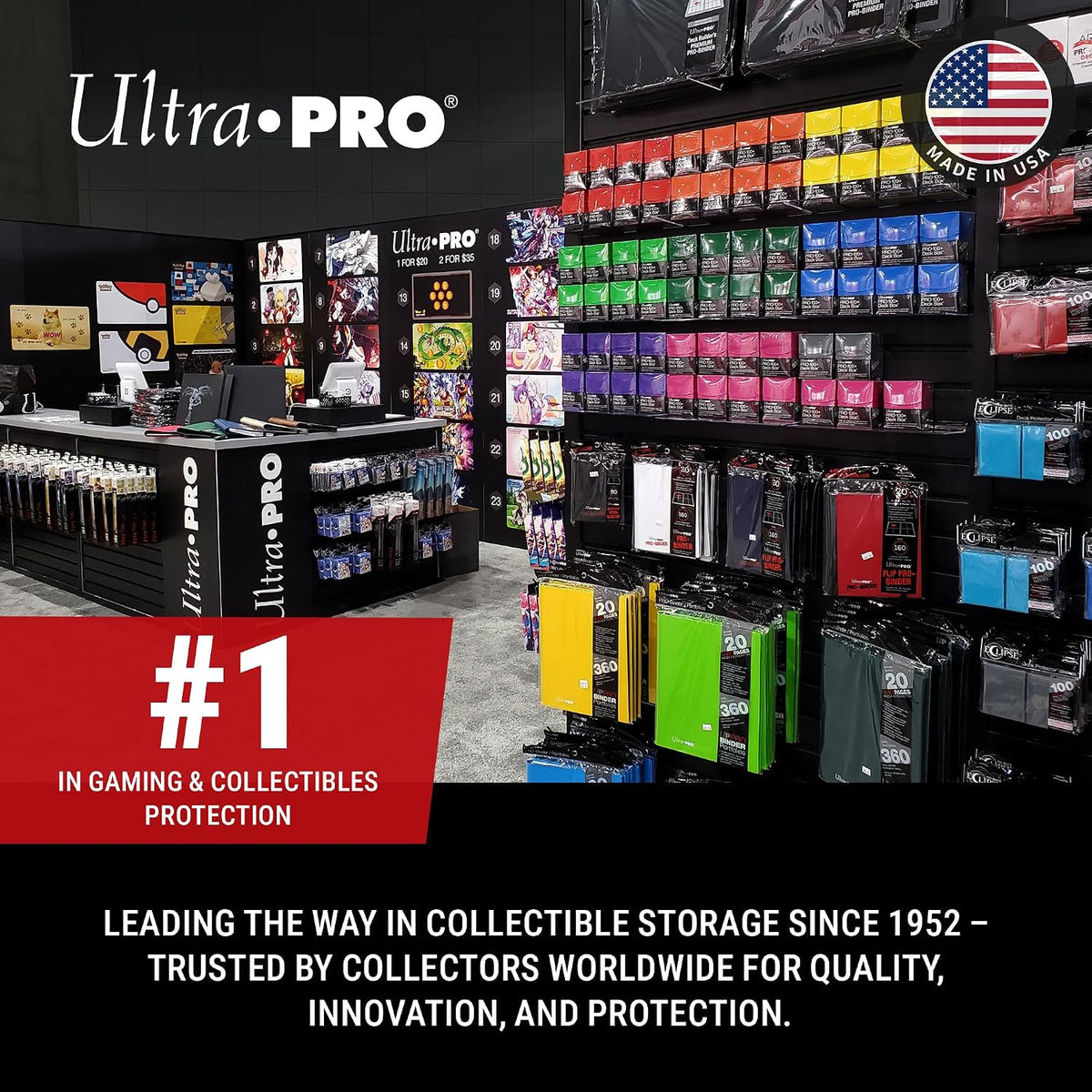 Ultra Pro Clear Standard Trading Card Sleeves (100 Count)
