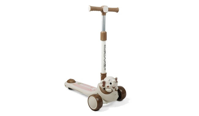 Animal Themed Kids Kick Scooter – 3-Wheel Toddler Scooter (3 Assorted Colors)