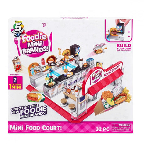 5 Surprise Foodie Mini Brands S1 Mini Food Court
