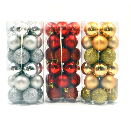 Christmas Tree Ornaments Ball Red/gold /silver