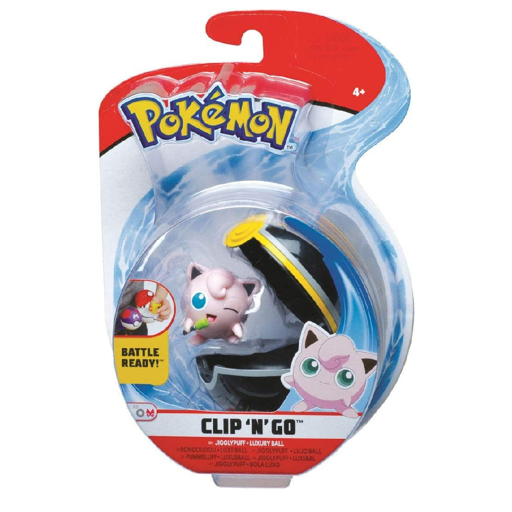 Pokémon Clip 'n' Go - Jigglypuff & Poke Ball