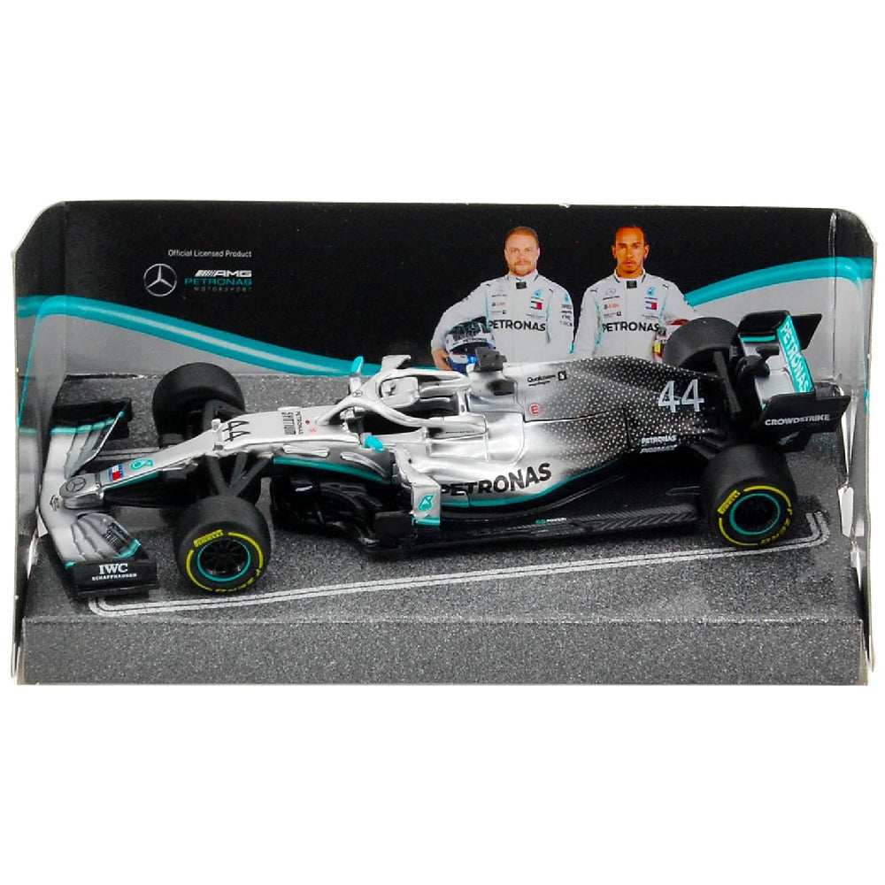 Bburago F1 #44 Mercedes AMG F1 W10 Lewis Hamilton Model Car Scale 1:43