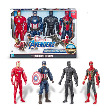Marvel Avengers Titan Hero Series 4 Pack Action Figures