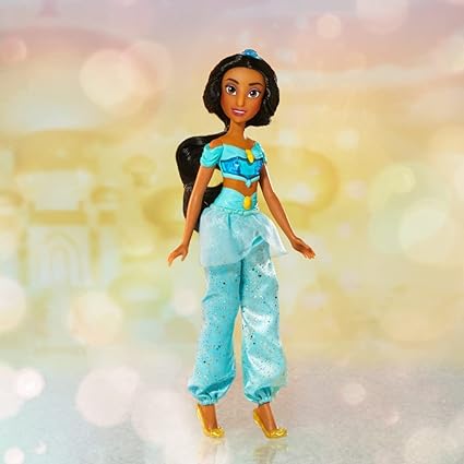 Disney Princess Royal Shimmer Jasmine Doll with Skirt and Accessories