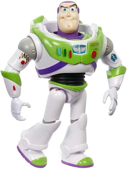 Mattel Pixar Toys Buzz Lightyear Large Action Figure, Posable with Authentic Detail, Toy Collectible, 12 Inch Scale