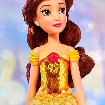 Disney Princess Royal Shimmer Belle Doll - Yellow