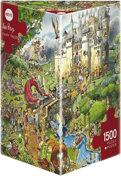 Heye puzzle 1500Triangular Fairy Tales Prades