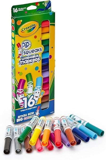 Crayola Pip-Squeaks Markers, 16 Count