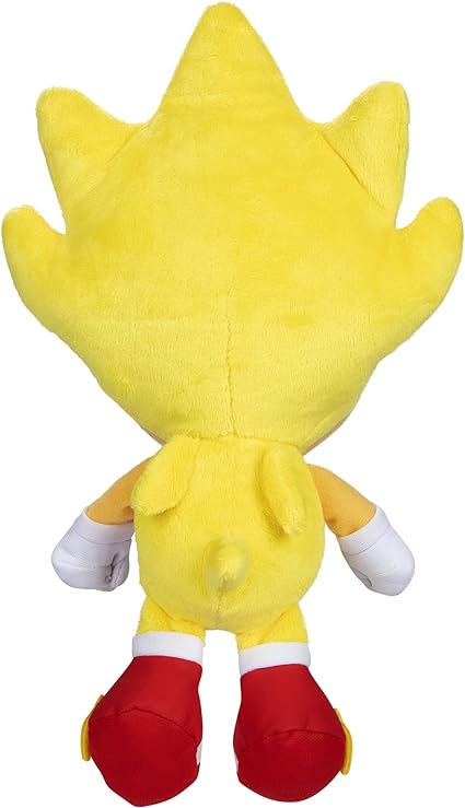 Sonic The Hedgehog-Plush 9-Inch Super Sonic Collectible Toy