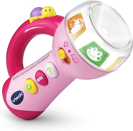 VTech Spin & Learn Color Flashlight , Pink