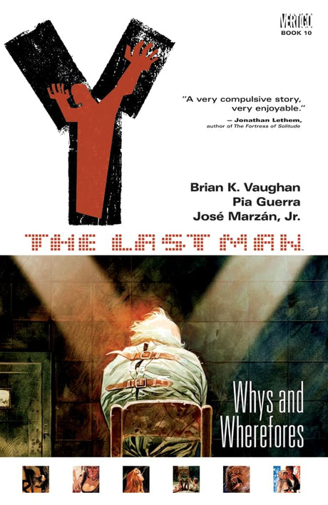 Cover image of Y: The Last Man, Vol. 10: Whys and Wherefores