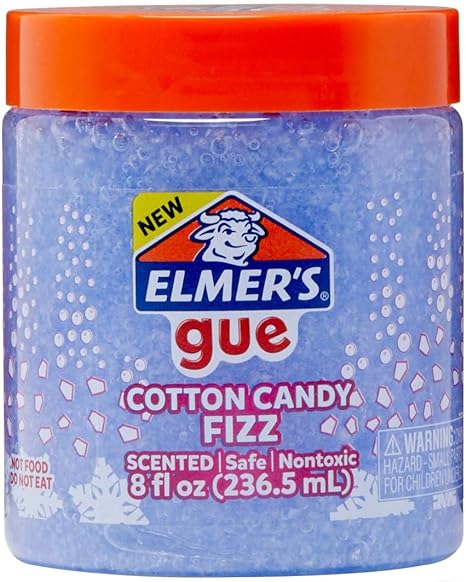 Elmer's PRE Made Slime CTTN, Cotton Candy Fizz