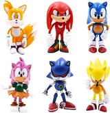 MCCONS Sonic Toys Action Figures playset