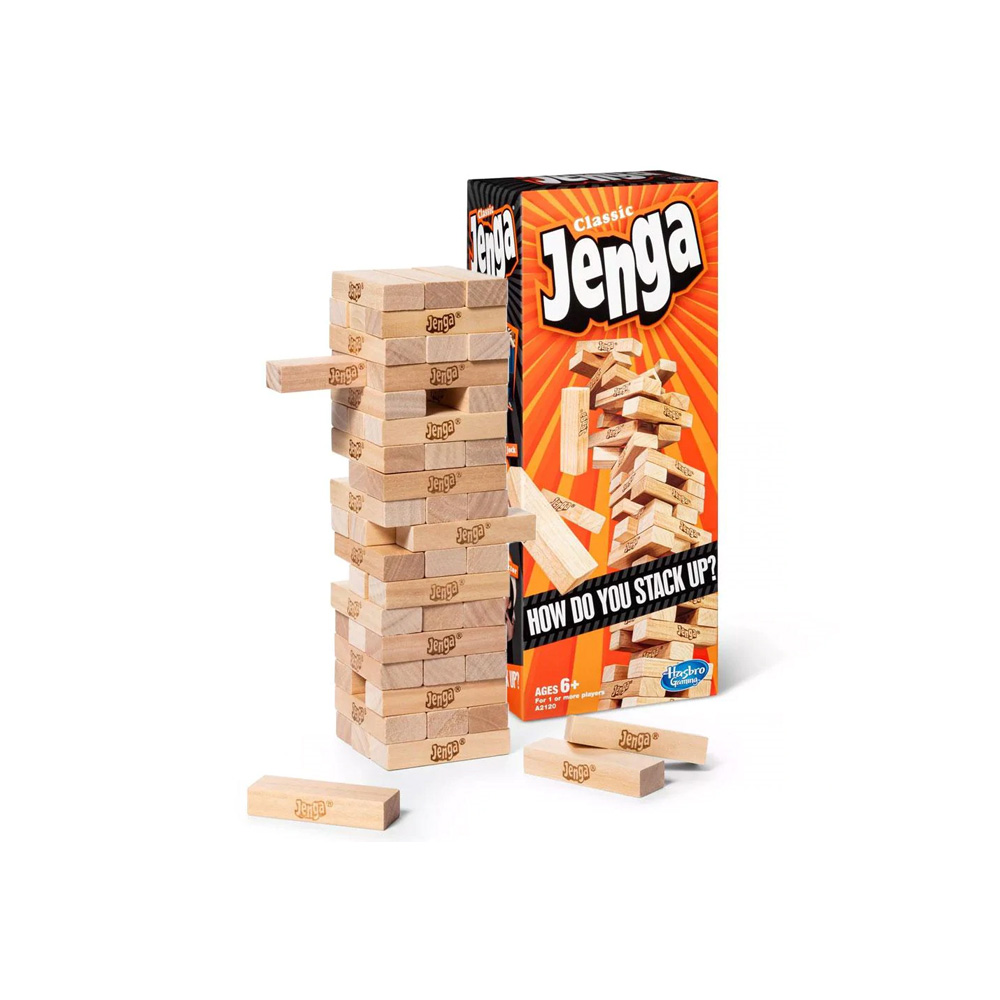 Jenga Xxl Game Jenga Jumbo Precio Juego De Mesa Hasbro Games Jenga