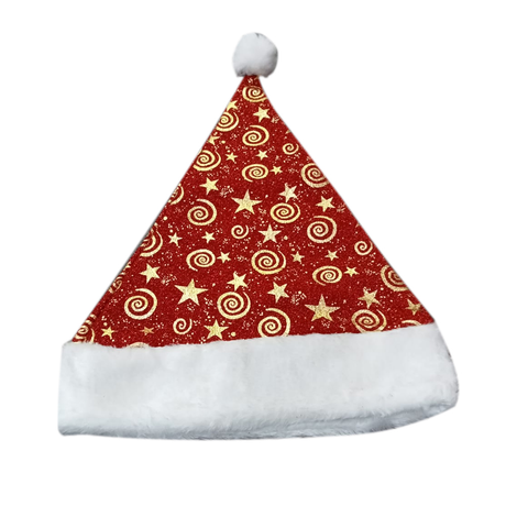 Christmas Santa Hat Gold