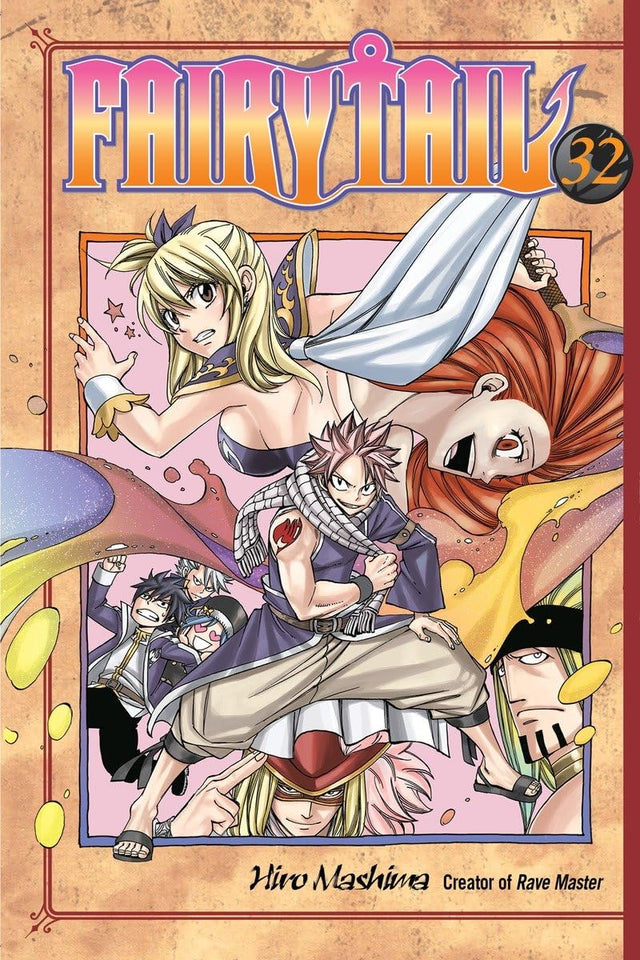 Cover image of the Manga Fairy Tail 32