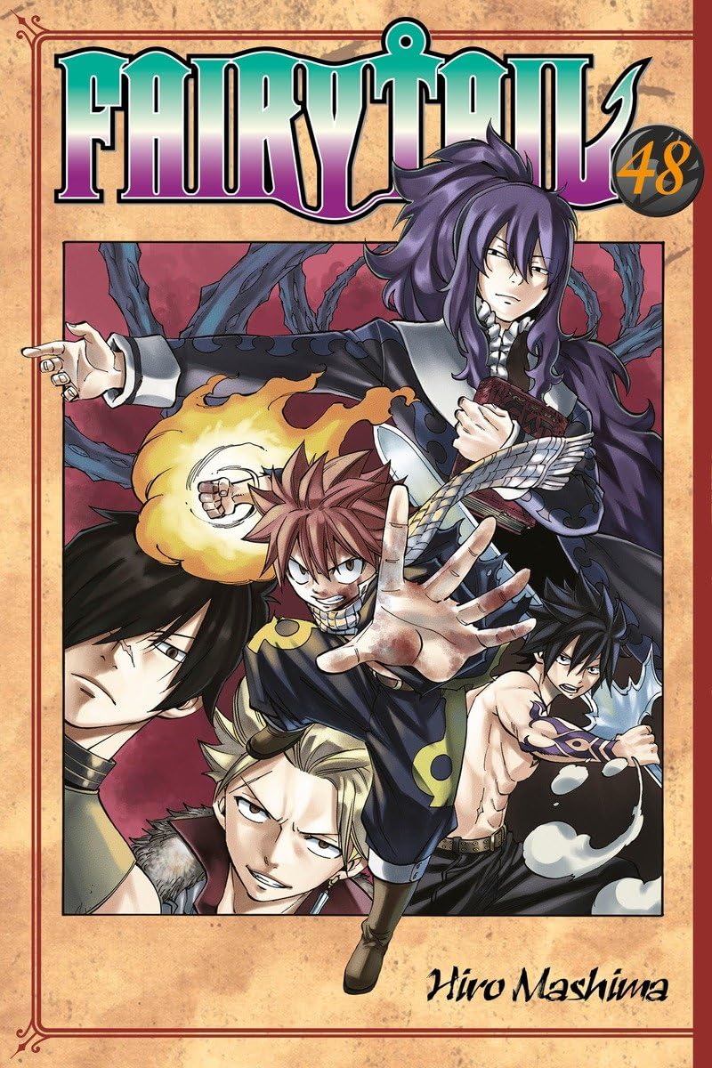 Cover image of the Manga Fairy Tail 48