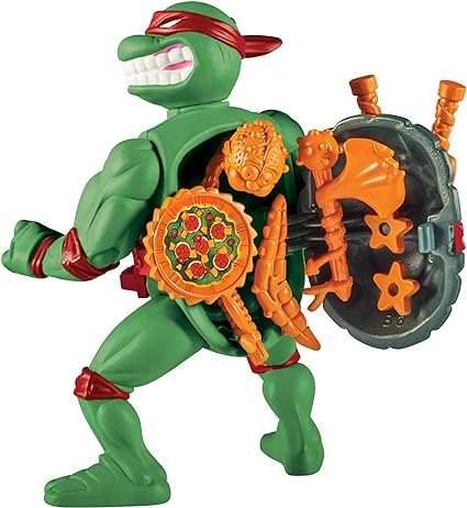 Teenage Mutant Ninja Turtles: 4” Original Classic Storage Shell Raphael Basic Figure by Playmates Toys