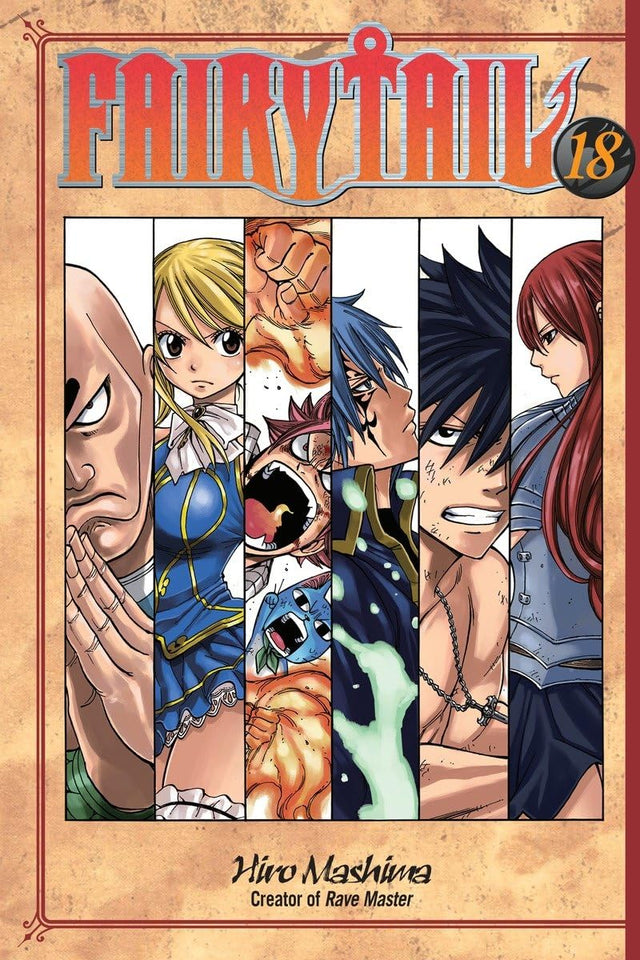 Cover image of the Manga Fairy Tail 18