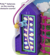 Polly Pocket Rainbow Dream Wearable Purse Compact with 8 Fun Features, Micro Polly and Shani Dolls, 2 Accessories and Sticker Sheet; for Ages 4 and Up