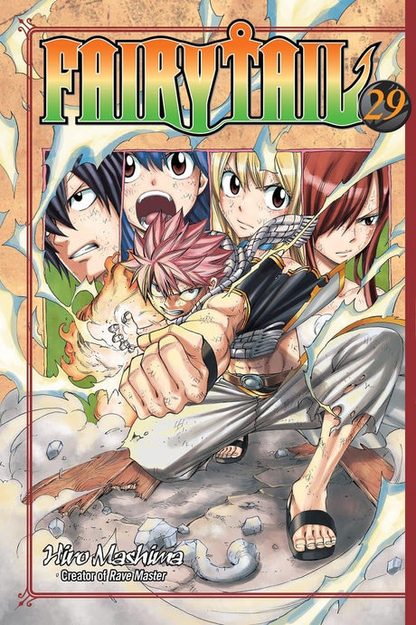 Cover image of the Manga Fairy Tail 29