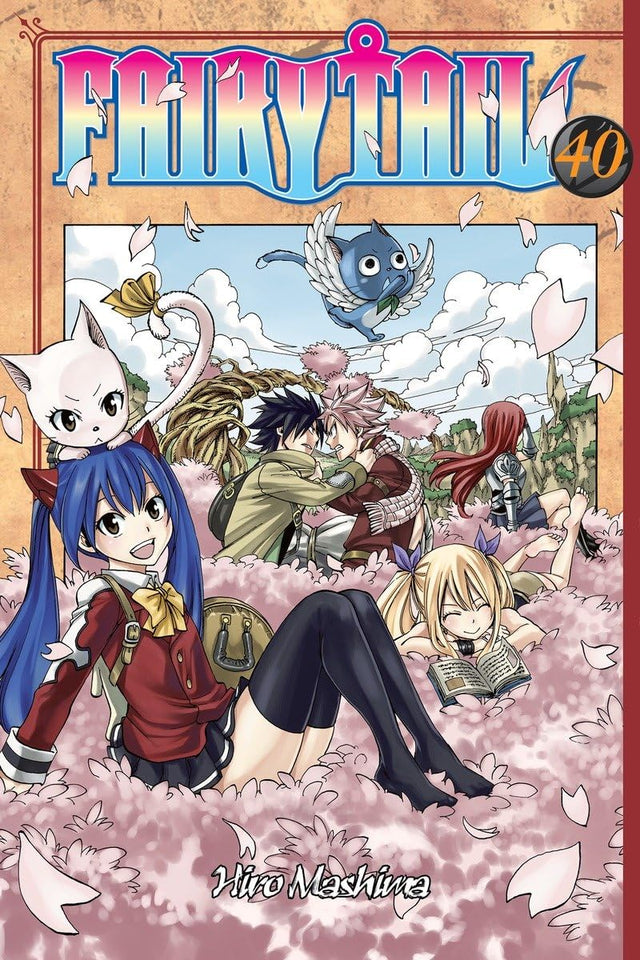 Cover image of the Manga Fairy Tail 40