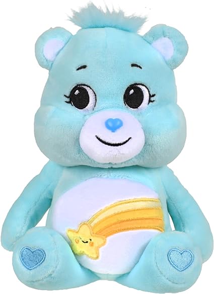 Care Bears - 9" Bean Plush - Wish Bear - Soft Huggable Material!