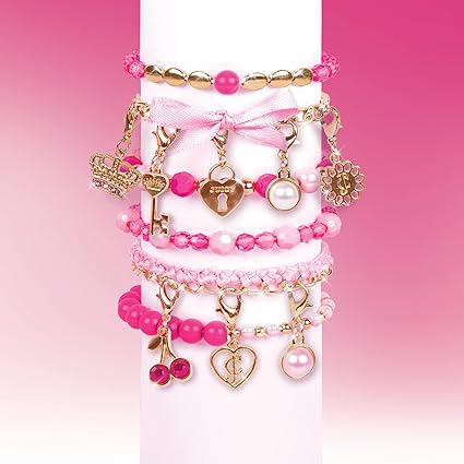 Make It Real Juicy Couture Perfectly Pink Bracelets