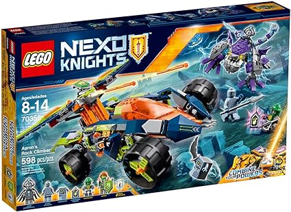 LEGO Nexo Knights Aaron's Rock Climber #70355 Building Kit (598 Piece)