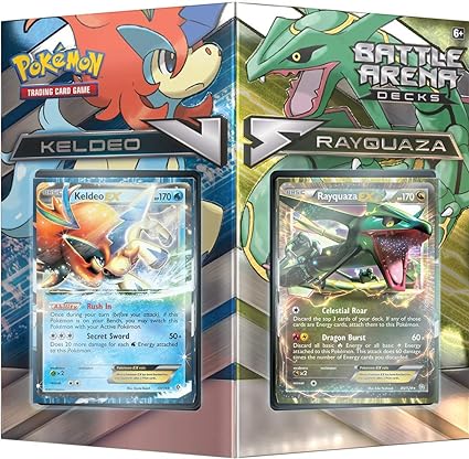 Pokemon 2016 Rayquaza - Keldeo Battle Arena Deck