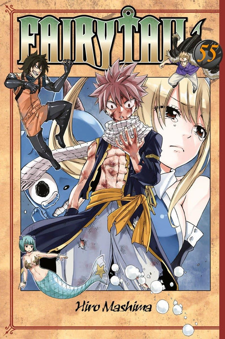 Cover image of the Manga Fairy Tail 55