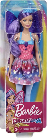 Barbie Dreamtopia Fairy Doll, 12-inch, with Purple Hair and Wings