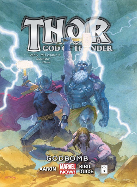 Cover image of Thor: God of Thunder, Godbomb (Hardcover)