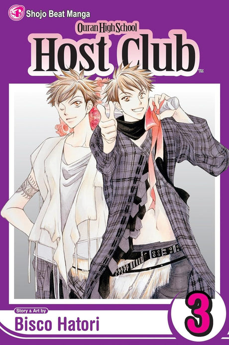 Cover image of the Manga Ouran High School Host Club, Vol. 3