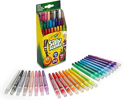 Crayola Silly Scents Twistables Crayons, Sweet Scented Crayons, 24 Count