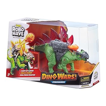 United Pacific Designs 7131: Zuru Robo Alive Dino Wars Series 1 Stegasaurus