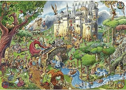 Heye puzzle 1500Triangular Fairy Tales Prades