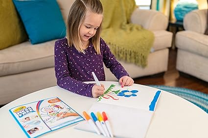 Crayola Color Wonder Mess Free Paintbrush Pens & Paper, Toddler Painting Set, Arts And Crafts For Kids