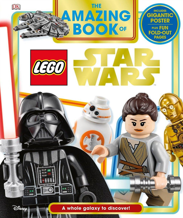 Cover image of The Amazing Book of LEGO Star Wars (Hardcover)