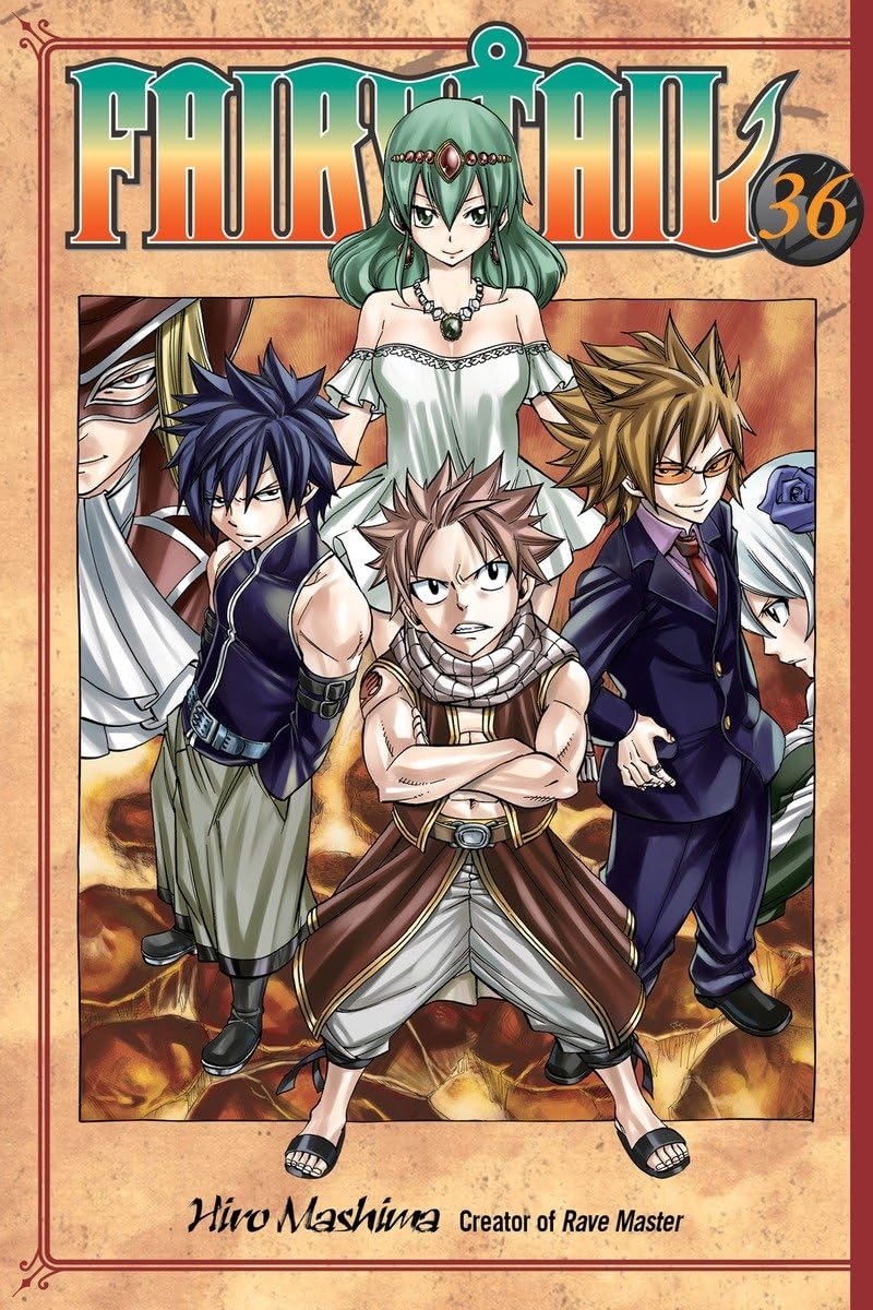 Cover image of the Manga Fairy Tail 36