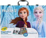 Crayola Frozen 2 Inspiration Art Case, 100 Art & Coloring Supplies, Gift for Kids, Ages 5, 6, 7, 8