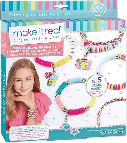 Make It Real Summer Vibes Heishi Bead Set