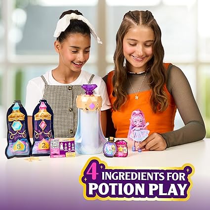 Magic Mixies Pixlings. Unia The Unicorn Pixling. Create and Mix A Magic Potion That Magically Reveals A Beautiful 6.5" Pixling Doll Inside A Potion Bottle!