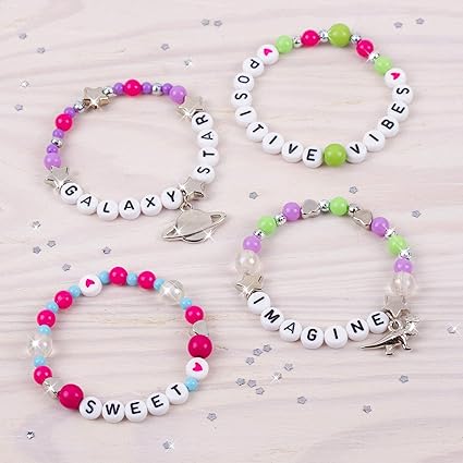 Make It Real: Sweet Treats DIY Bracelet Kit - Create 7 Charm Bracelets, 280  Pieces Included, Make Dessert Themed Eye-Catching Bracelets, DIY All-In-One  Kit, Tweens & Girls, Arts & Crafts, Kids Ages